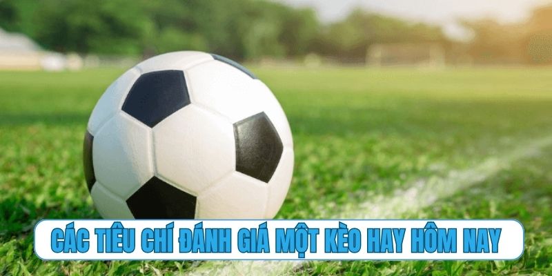 Các tiêu chí đánh giá một kèo hay hôm nay đáng để chơi