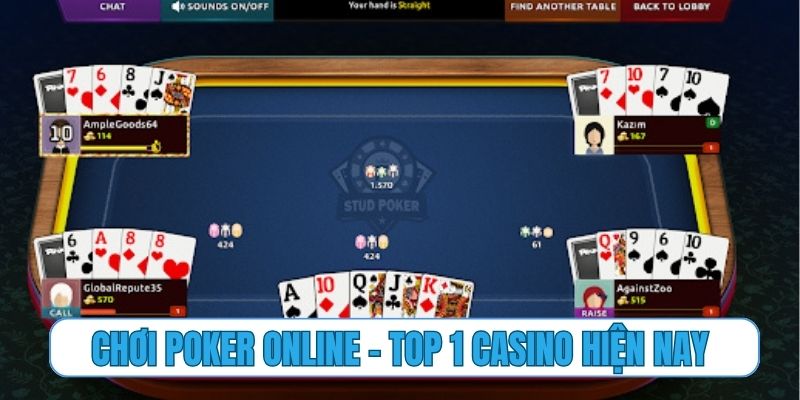 Chơi Poker online – sức hút của bộ môn top 1 casino hiện nay