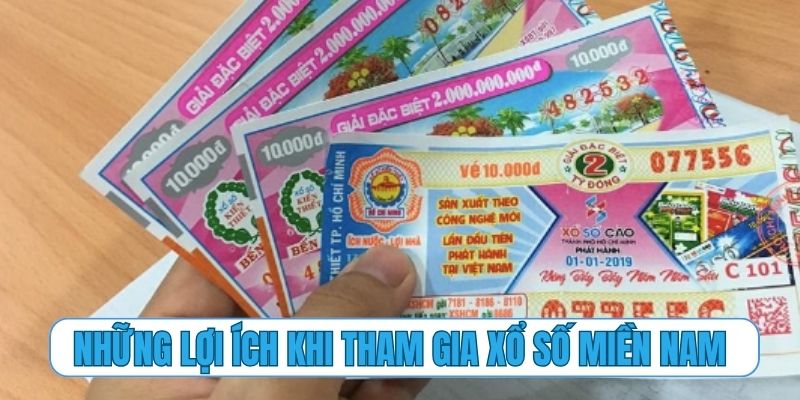Những lợi ích khi tham gia xổ số miền Nam trực tuyến